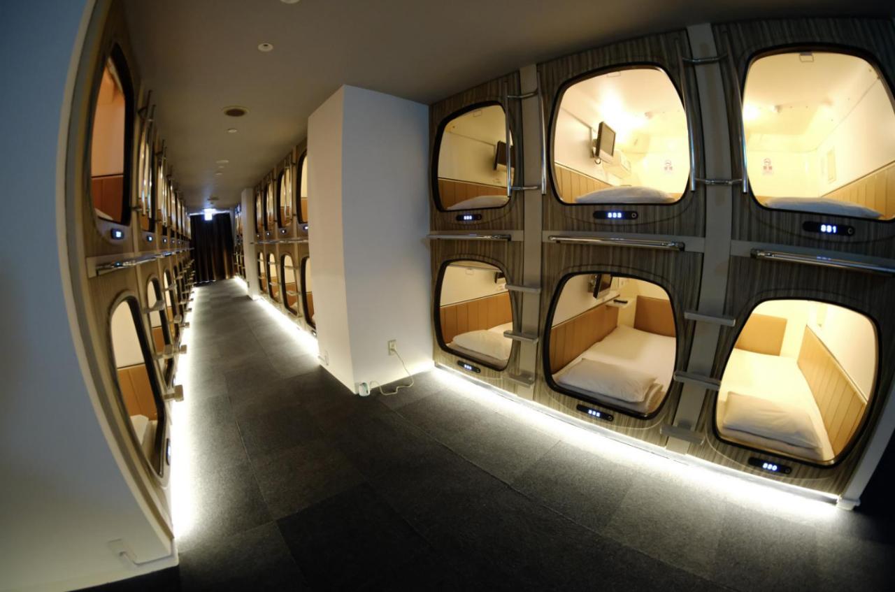Capsule And Sauna New Japan Ex Hiroshima Eksteriør bilde